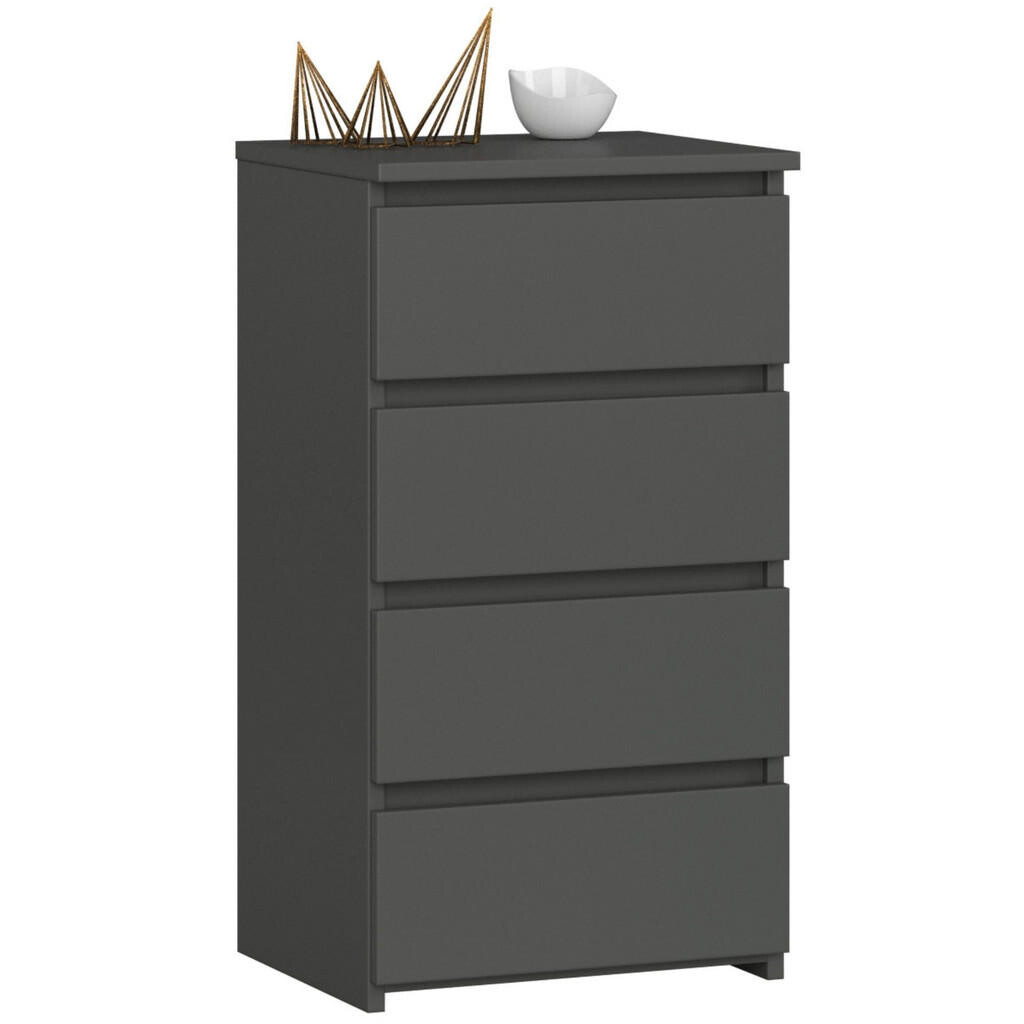 RAUMHIRSCH FURNITURE KOMODA grafitově šedá 74/40/35
