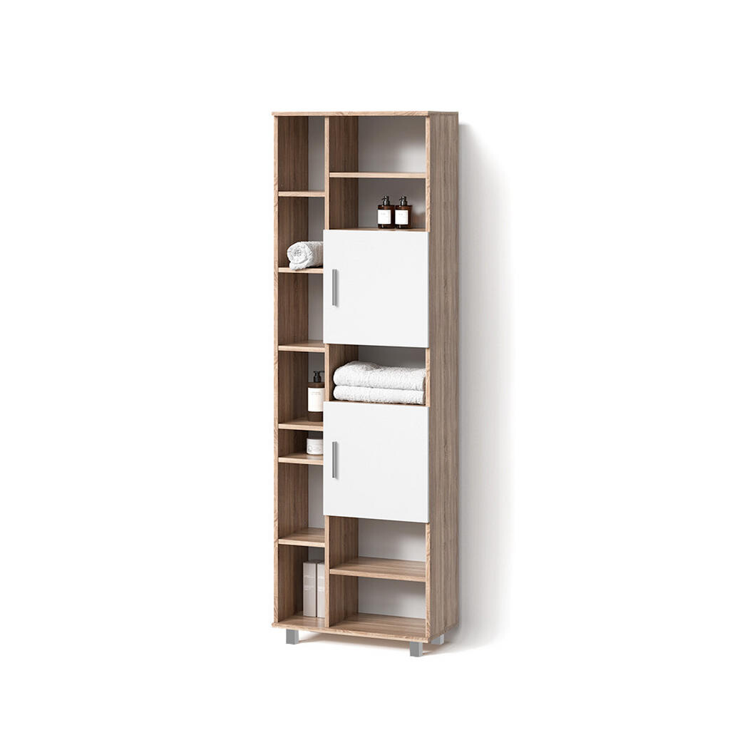 Livinity® KOUPELNOVÁ SKŘÍŇKA Eisak Sonoma 60 x 190 cm