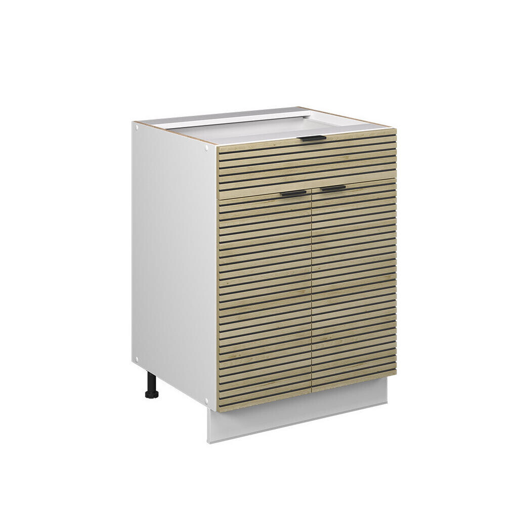 Vicco SPODNÍ SKŘÍŇKA PRO DŘEZ/VARNOU DESKU Fame-Line Dubový panel 60 cm se zásuvkou, PD Dub