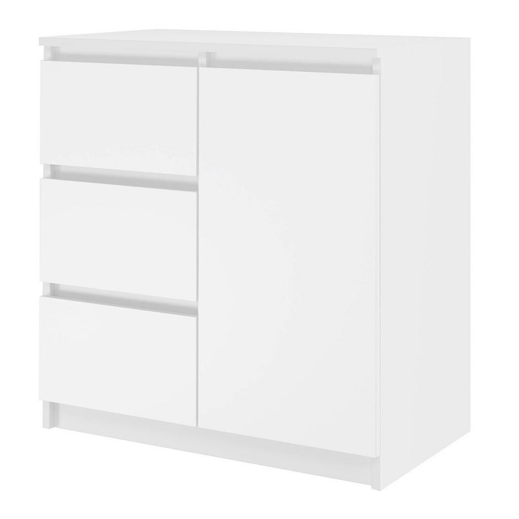 RAUMHIRSCH FURNITURE KOMODA bílá 80/75/40