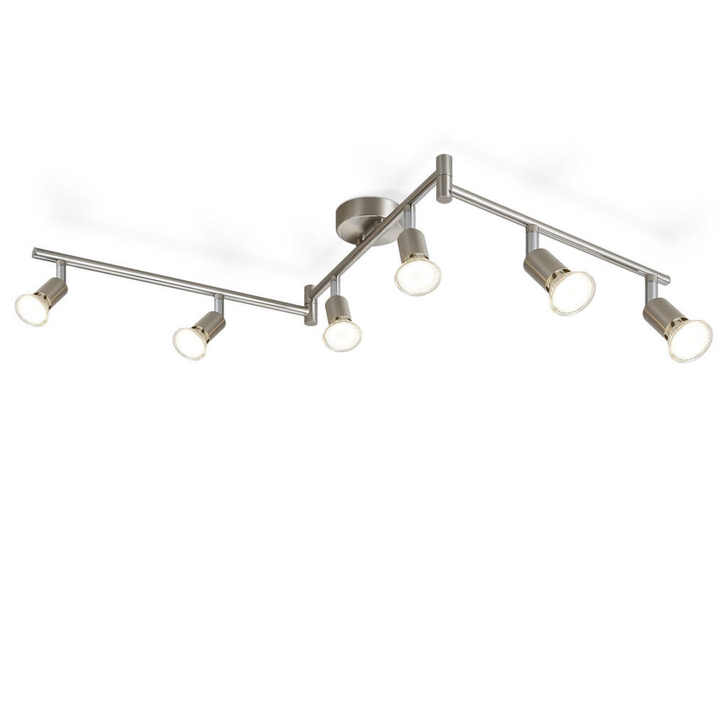 Nettlife STROPNÍ BODOVÉ SVÍTIDLO Blitz 6žárovkové 108/8/15 cm