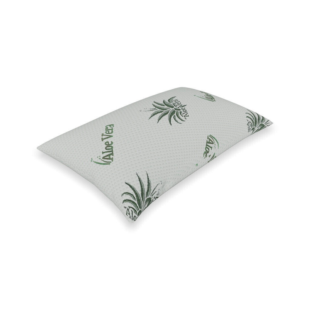 Schlaftroll POLŠTÁŘ 40x80 cm – ergonomický polštář z paměťové pěny s Aloe Vera potahem, prodyšný a pohodlný