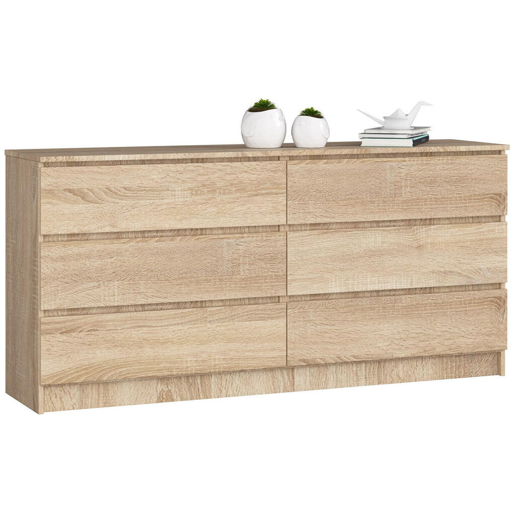 RAUMHIRSCH FURNITURE KOMODA dub Sonoma 77/160/40
