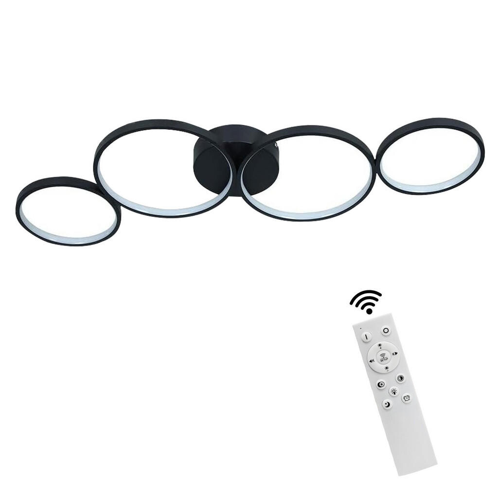 Nettlife LED stropní svítidlo, design vzduchových bublin, 88/31/5,7 cm