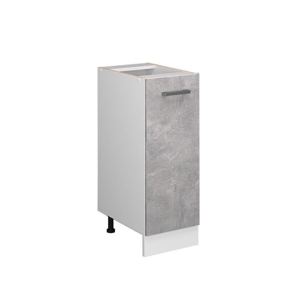 Vicco UNIVERZÁLNÍ ZÁKLADNÍ JEDNOTKA R-Line Beton 30 cm s dvířky, bez pracovní desky