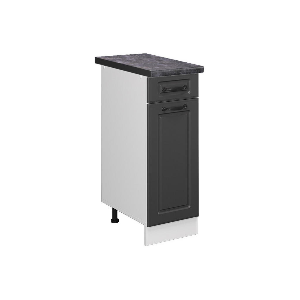 Vicco SPODNÍ SKŘÍŇKA KUCHYŇSKÉ LINKY R-Line Antracitový venkovský dům 30 cm , PD Antracit