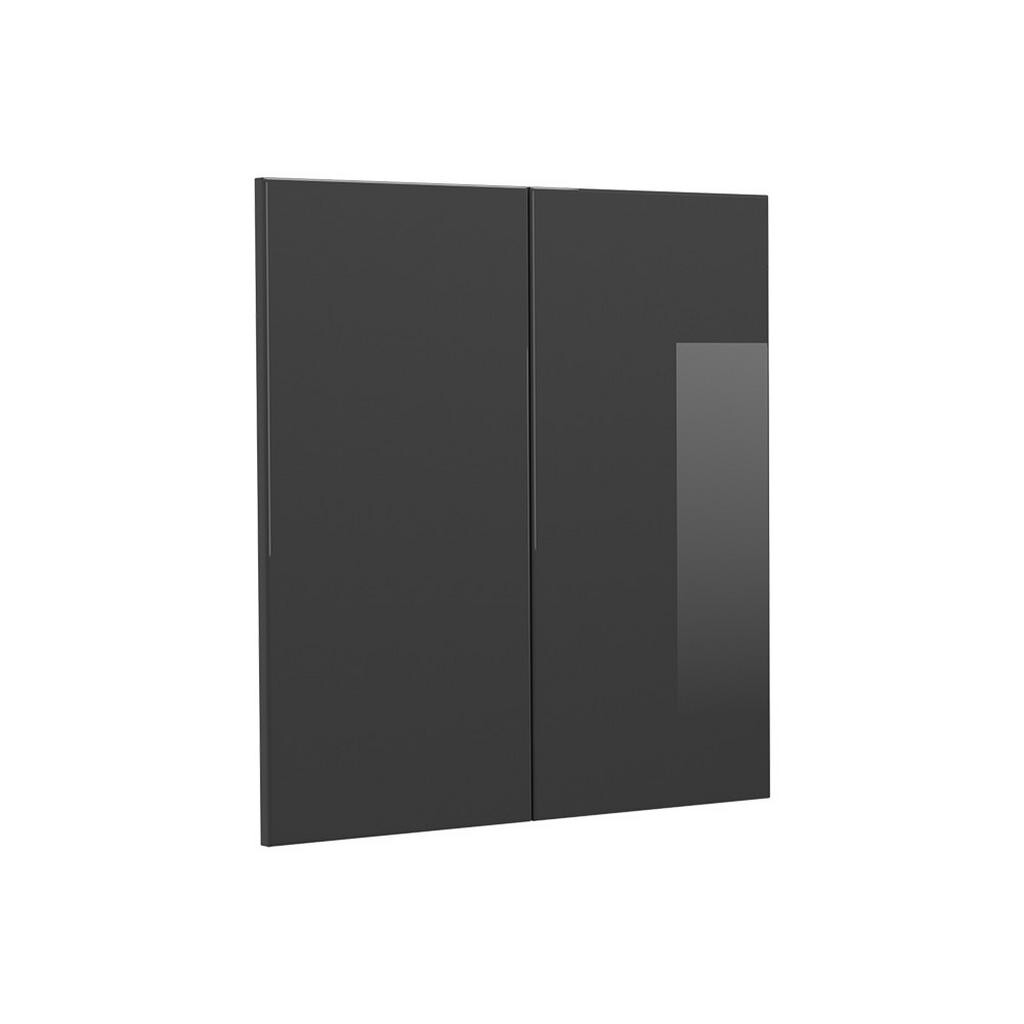 Vicco KUCHYŇSKÁ DVÍŘKA R-Line Antracitový vysoký lesk 59.2 x 59 cm nábytková čela pro závěsnou skříňku