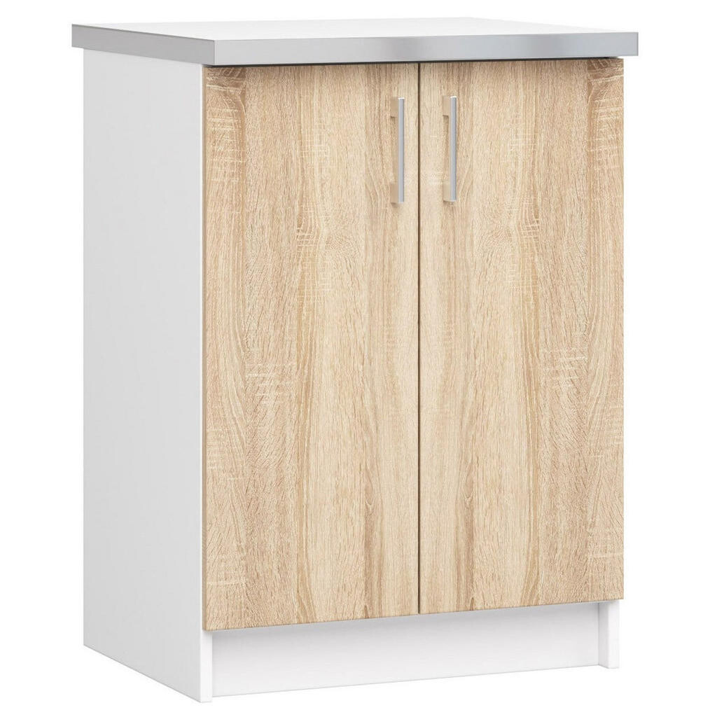 RAUMHIRSCH FURNITURE SKŘÍŇKA bílá, dub Sonoma 82/60/44,5