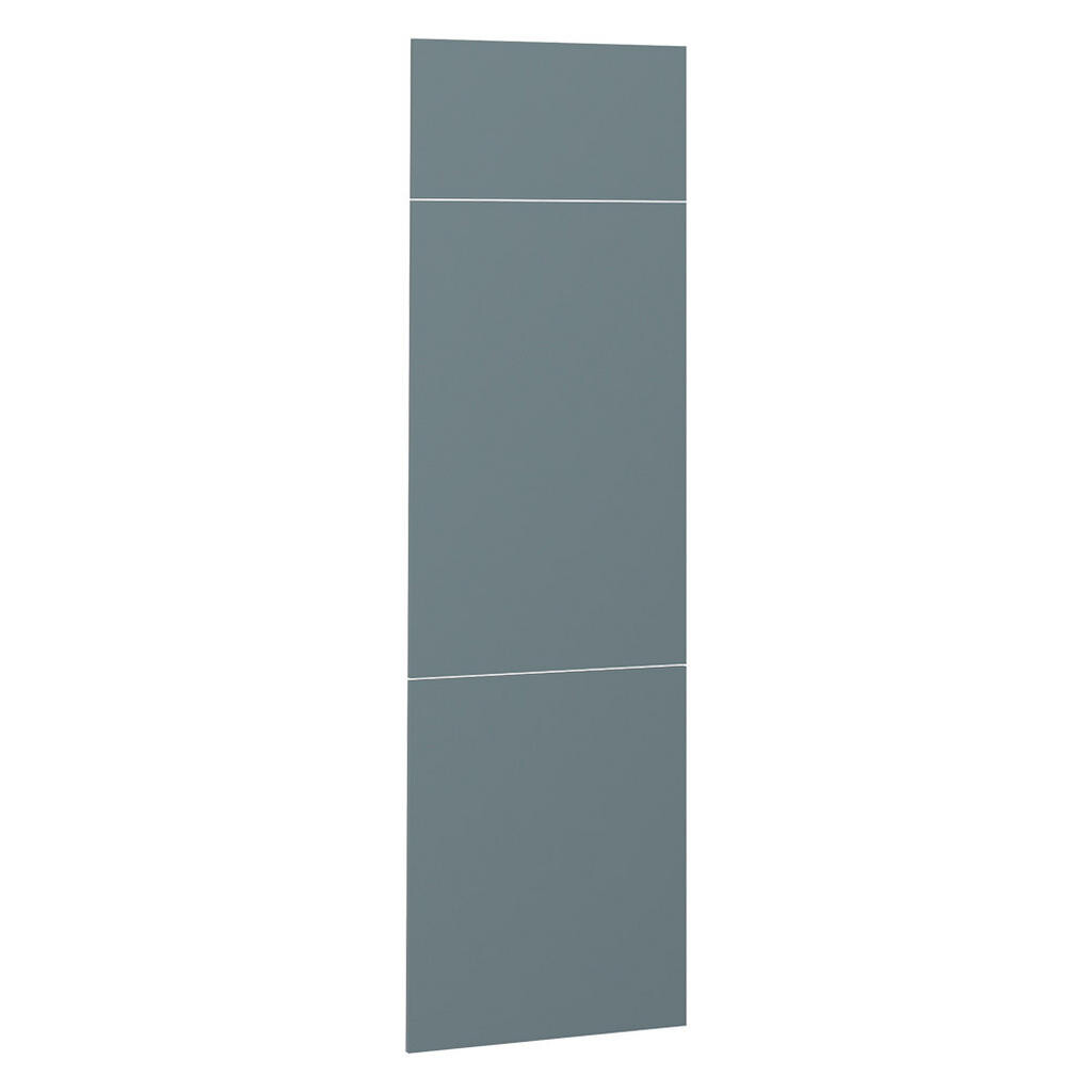 Vicco KUCHYŇSKÁ DVÍŘKA R-Line Modrošedá 59.6 x 196 cm nábytková čela pro skříň k vestavné lednici
