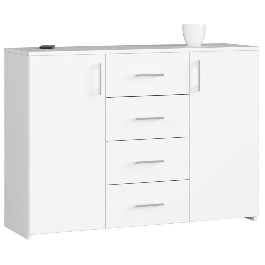 RAUMHIRSCH FURNITURE KOMODA bílá 80/110/35