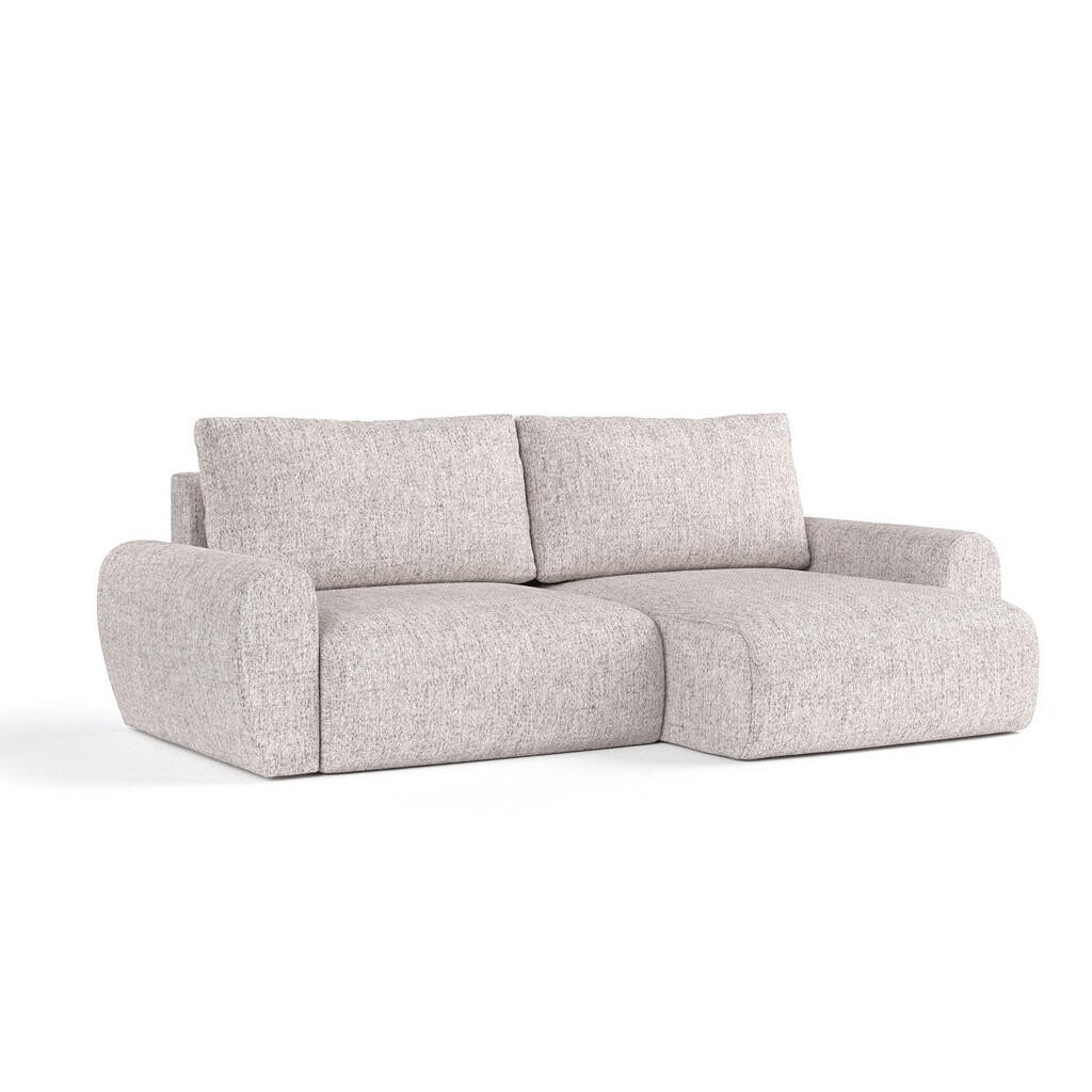 AltaBeds ROHOVÁ SEDAČKA OMARI, textil, Béžová
