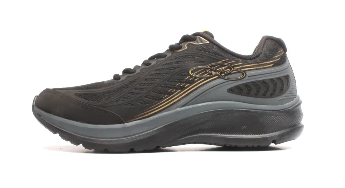 Olympikus pánská sportovní obuv Vortice Black/Gold 36 2095-22-1/36