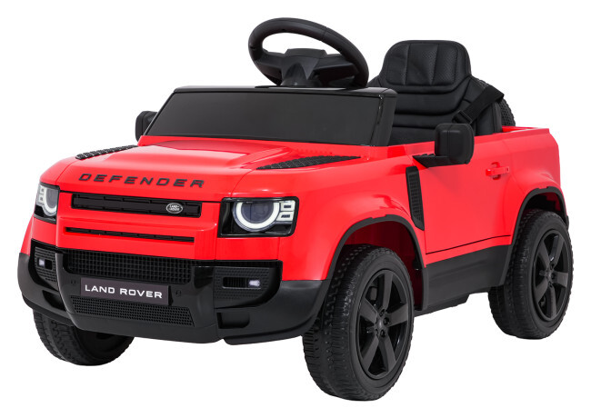Elektrické autíčko Land Rover Defender červené