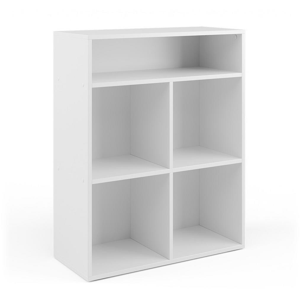 Vicco KNIHOVNA Bílá 72 x 90.2 cm 4 přihrádky