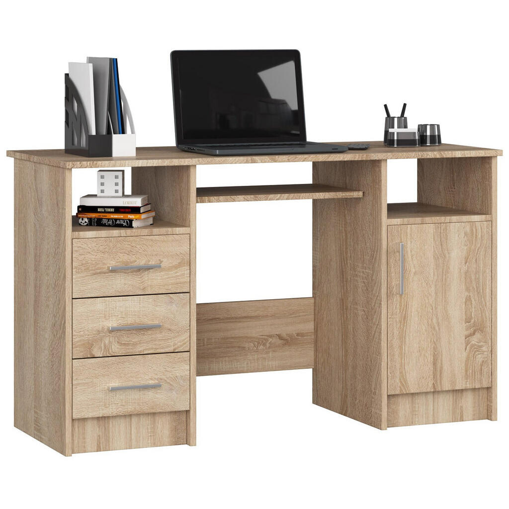 RAUMHIRSCH FURNITURE PSACÍ STŮL Dub Sonoma 74/124/52
