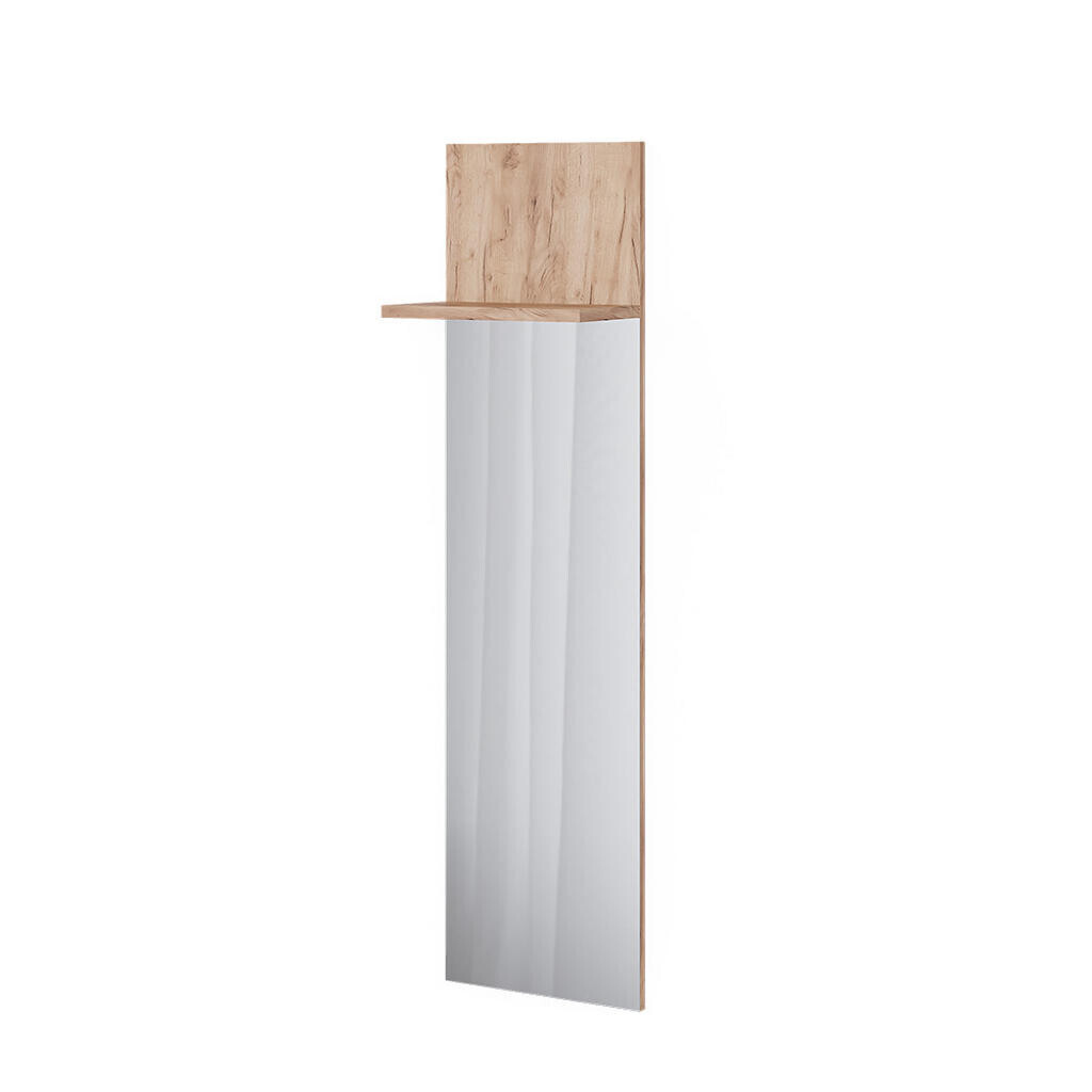 Vicco NÁSTĚNNÝ VĚŠÁK Siri Zlatý mocný dub 36 x 135 cm se zrcadlem