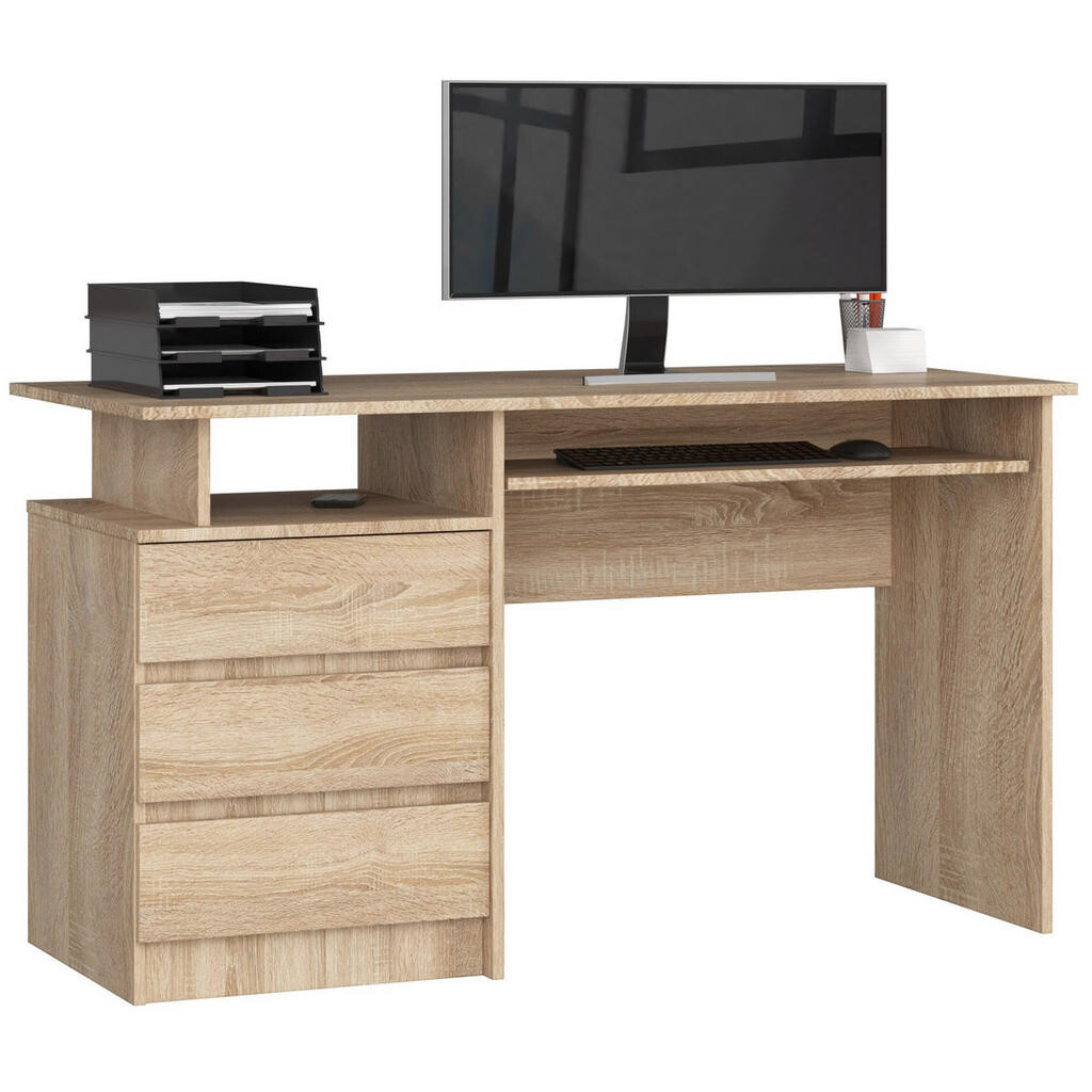 RAUMHIRSCH FURNITURE PSACÍ STŮL dub Sonoma 77/135/60