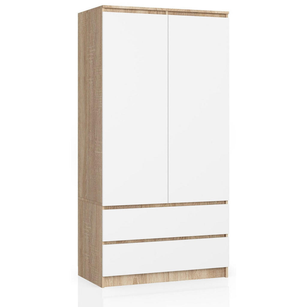 RAUMHIRSCH FURNITURE SKŘÍŇ dub Sonoma, bílá 180/90/51