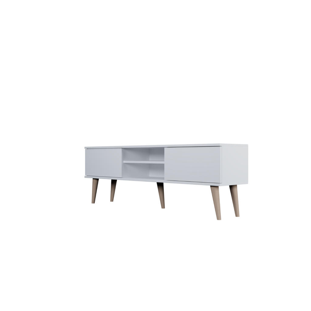 RAUMHIRSCH FURNITURE NÍZKÁ SKŘÍŇKA Toronto II bílá 35/55,2/160 cm