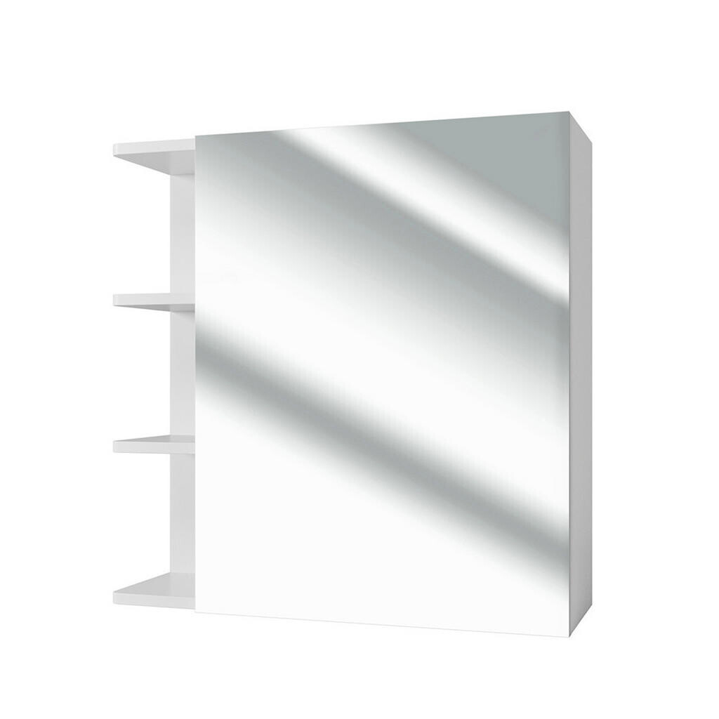 Vicco KOUPELNOVÁ ZRCADLOVÁ SKŘÍŇKA Fynn Bílá 62 x 64 cm