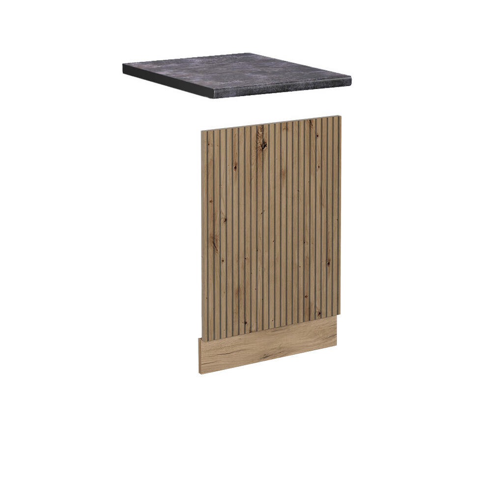 Vicco PŘEDNÍ PANEL R-Line Řemeslný dub 45 cm , PD Antracit