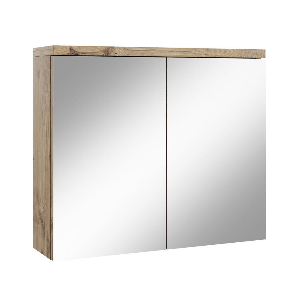 Badplaats ZRCADLOVÁ SKŘÍŇKA Toledo kaštanový dub - 80 x 20 x 60 cm