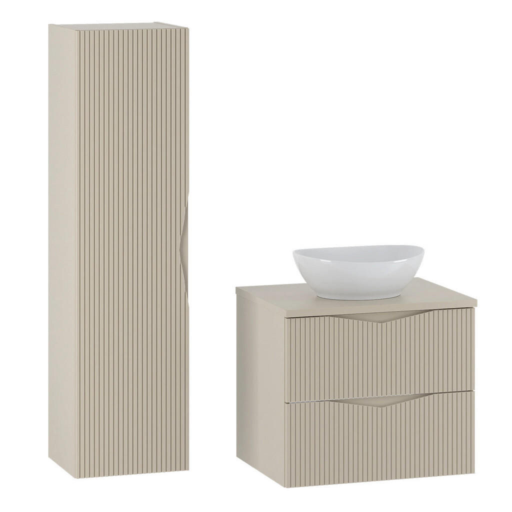 Petits-meubles KOUPELNOVÝ NÁBYTEK 60.6cm Tao 2er-Set Kašmír