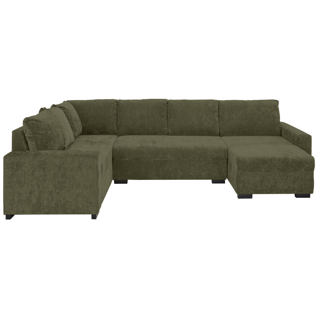 Ti'me SEDACÍ SOUPRAVA, textil, olivově zelená