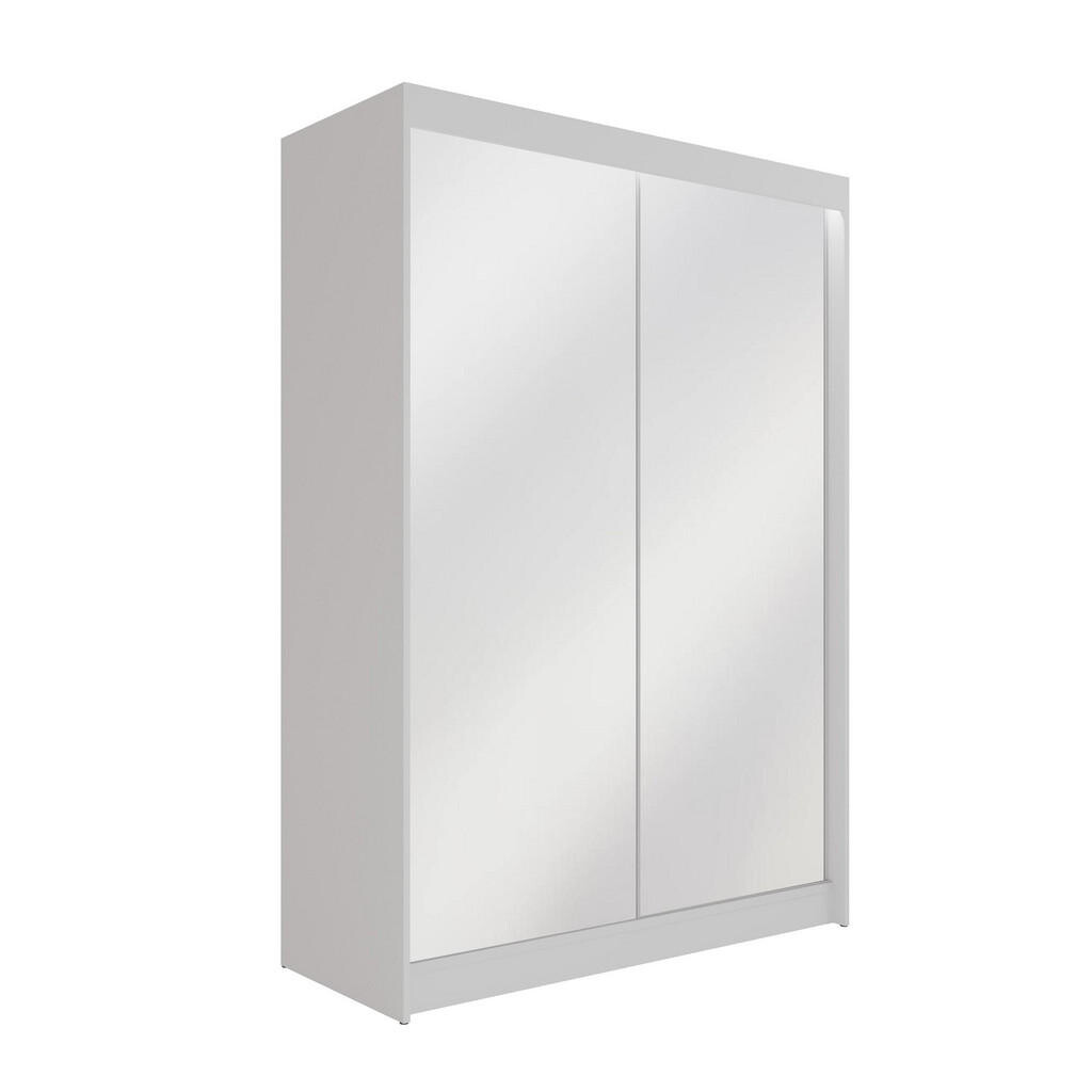 ALTDECOR ŠATNÍ SKŘÍŇ AMOHA s LED – 120 cm – bílá
