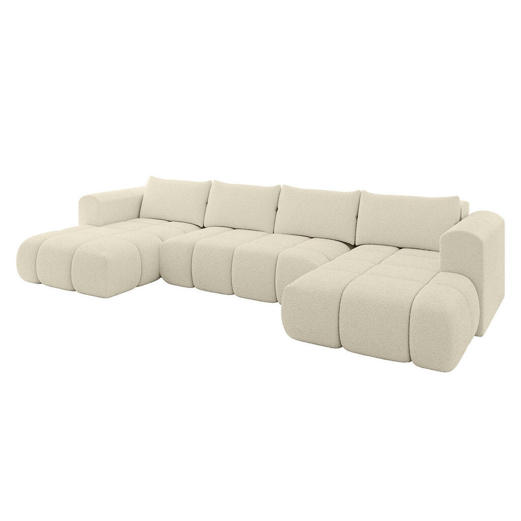 ALTDECOR SEDACÍ SOUPRAVA CLOUD-U 405x185x90 béžová buklé