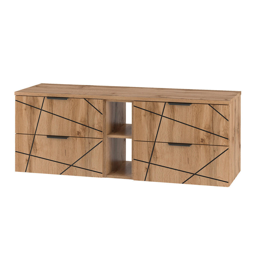 Petits-meubles SKŘÍŇKA POD UMYVADLO 140.6cm Teren Dřevo
