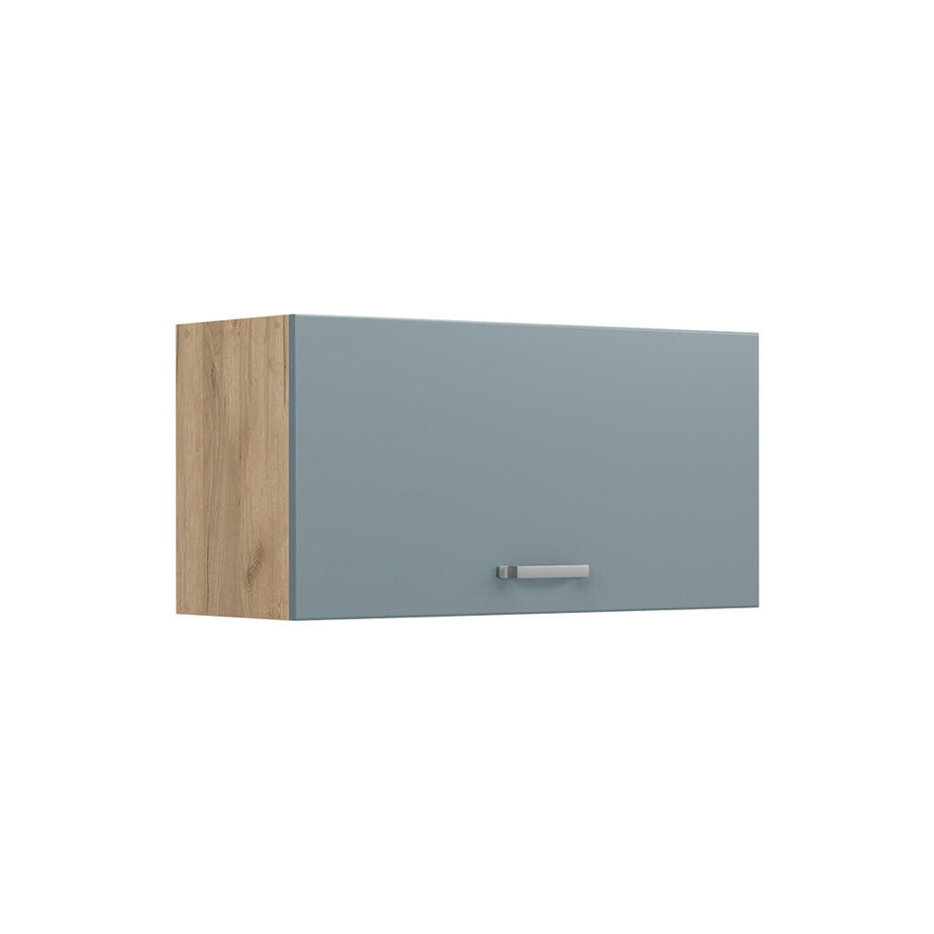 Vicco VĚŠÁK NA STĚNU R-Line, Modrošedá/Zlatý mocný dub, 80 cm Plochý