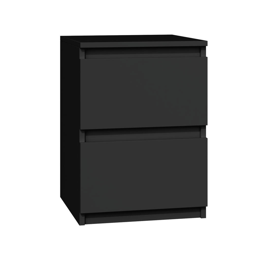 RAUMHIRSCH FURNITURE NOČNÍ STOLEK Černý 30/40/30