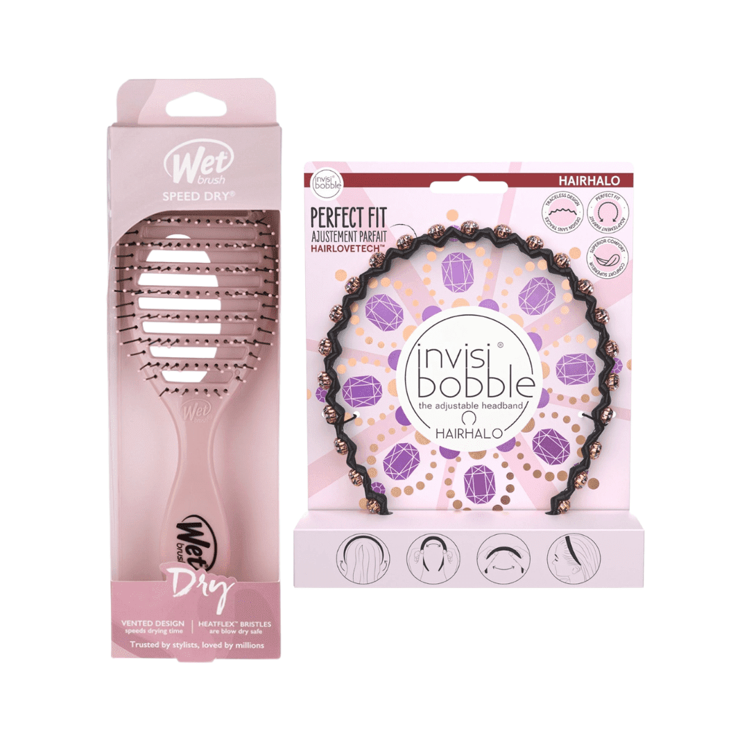 INVISIBOBBLE Brush & Crown Set