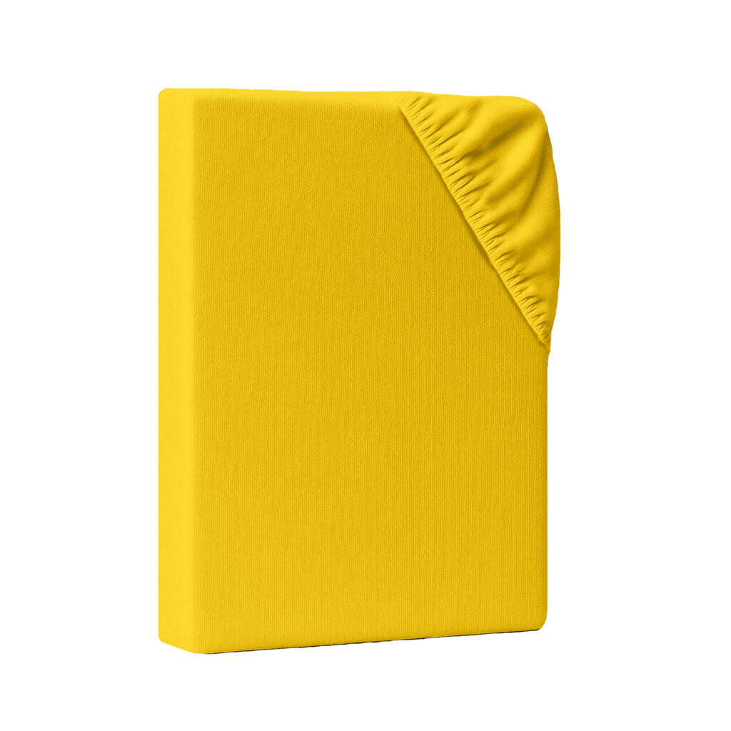 AM Qualitätsmatratzen NAPÍNACÍ prostěradlo 120/220/12 cm Žluté