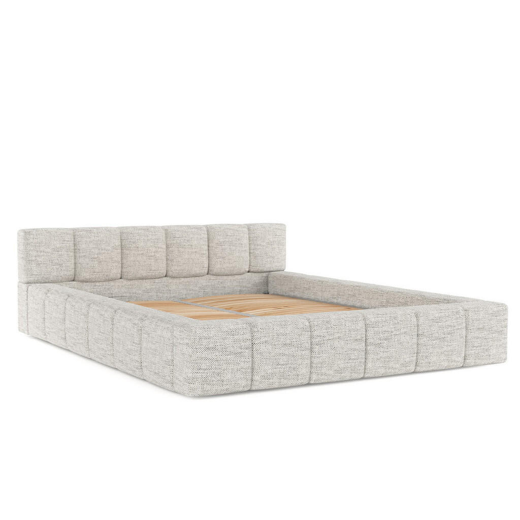 AltaBeds ČALOUNĚNÁ POSTEL MILOS 180/200 cm Světle šedý