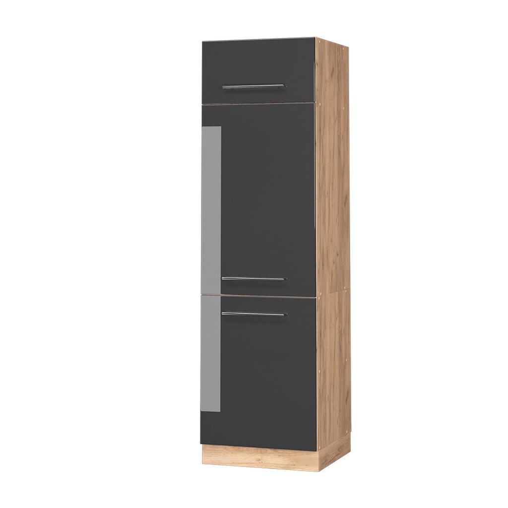 Vicco SKŘÍŇKA NA LEDNICI Fame-Line Antracitový vysoký lesk 60 cm