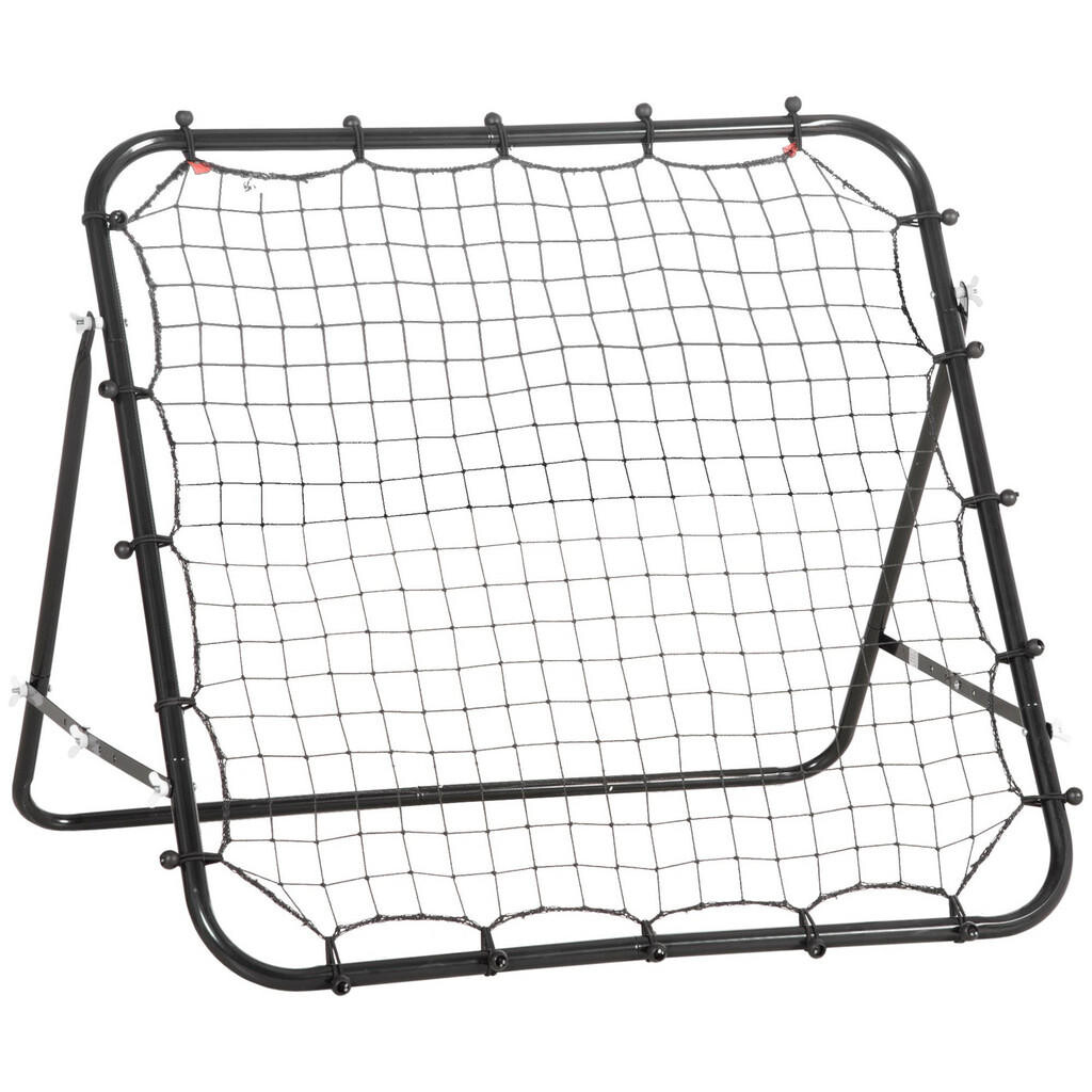 HOMCOM FOTBALOVÁ BRÁNA, PE, černá, 96L x 80Š x 96V cm