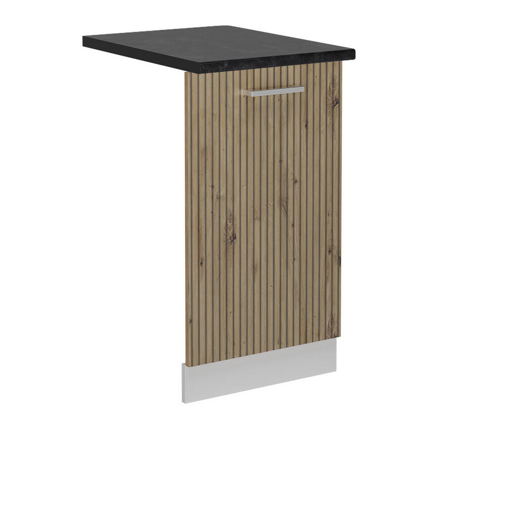 Vicco ČELNÍ PANEL MYČKY R-Line Řemeslný dub 45 cm , PD Antracit