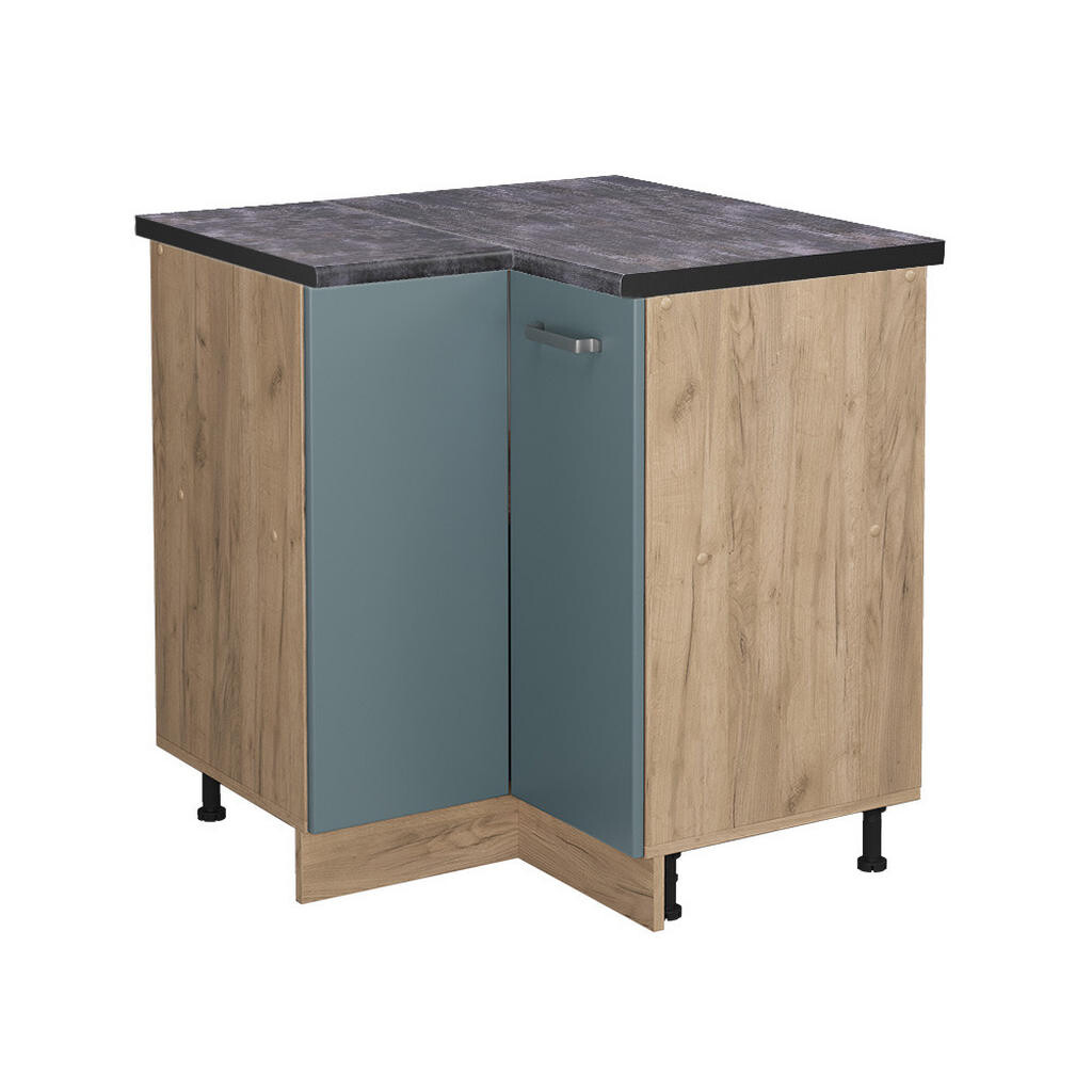 Vicco ROHOVÁ SKŘÍŇKA R-Line Modrošedá 75.6 cm , PD Antracit