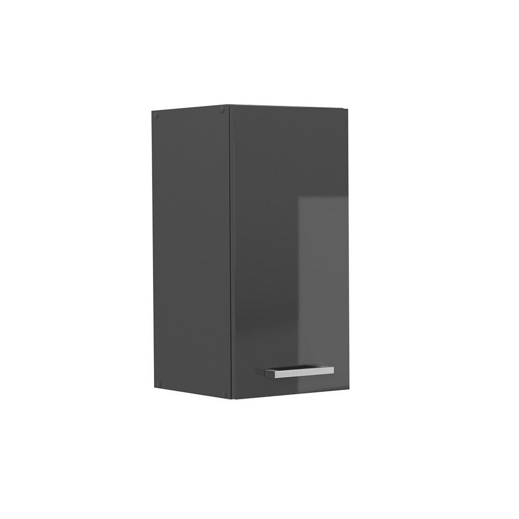 Vicco VĚŠÁK NA STĚNU R-Line Antracitový vysoký lesk 30 cm