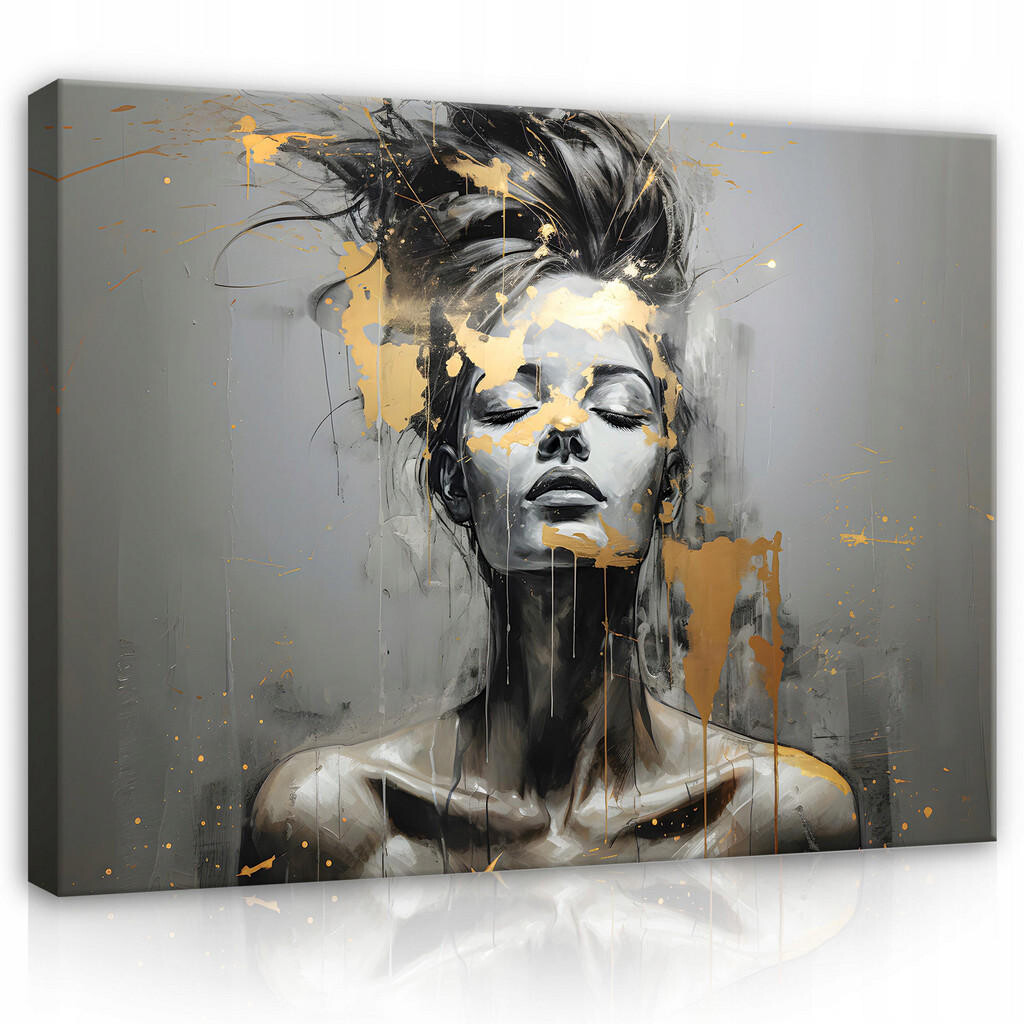 Wallarena PLÁTNO Žena Abstrakt 120x80