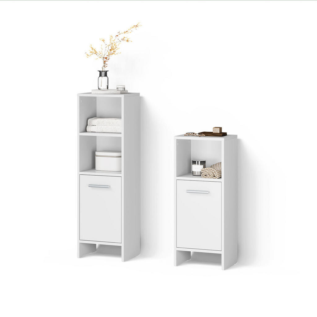 Livinity® SESTAVA KOUPELNOVÉHO NÁBYTKU Amalfi, Bílá, 2dílná