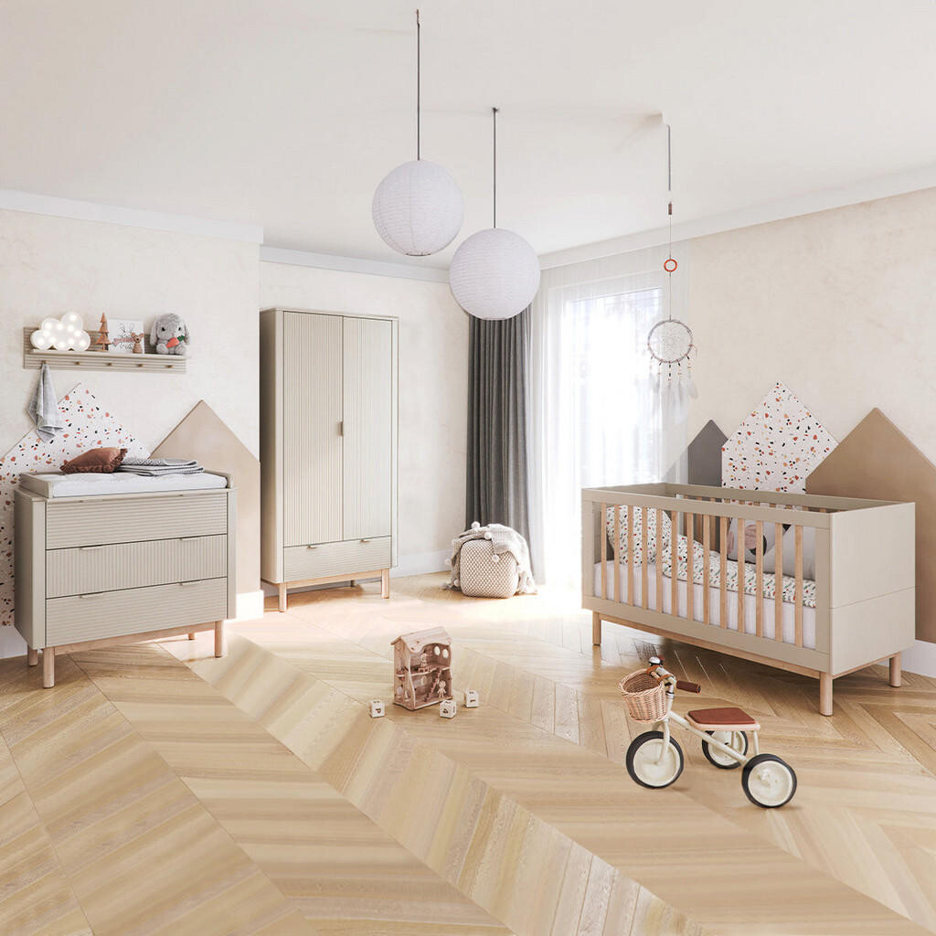 Petits-meubles POKOJ PRO MIMINKO 3DÍLNÝ Miloo Šampaňské