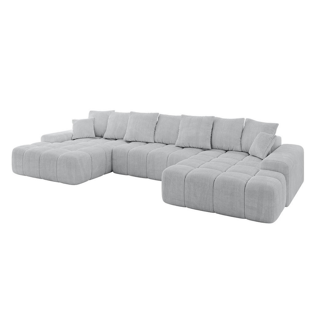 ALTDECOR SEDACÍ SOUPRAVA ENSI-U - 353x164x69 cm šedá