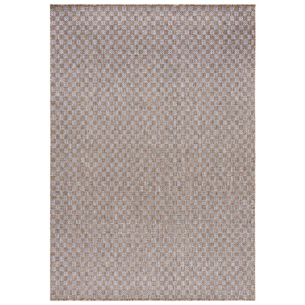 Mazovia KOBEREC hnědý šedý geometrický - 240 x 330 cm