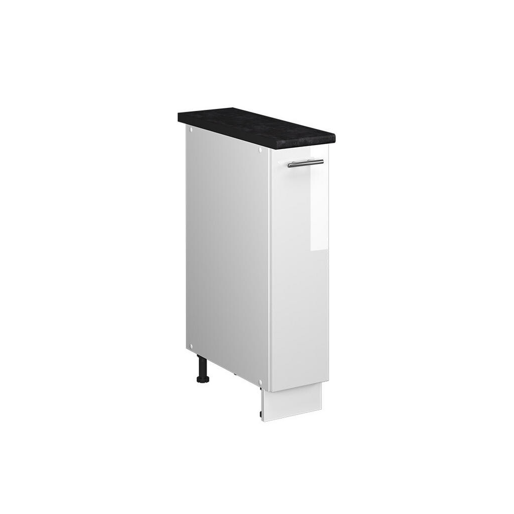 Vicco LÉKÁRNIČKOVÁ SKŘÍŇKA Fame-Line, Bílá vysoký lesk/Bílá, 20 cm, PD Antracit