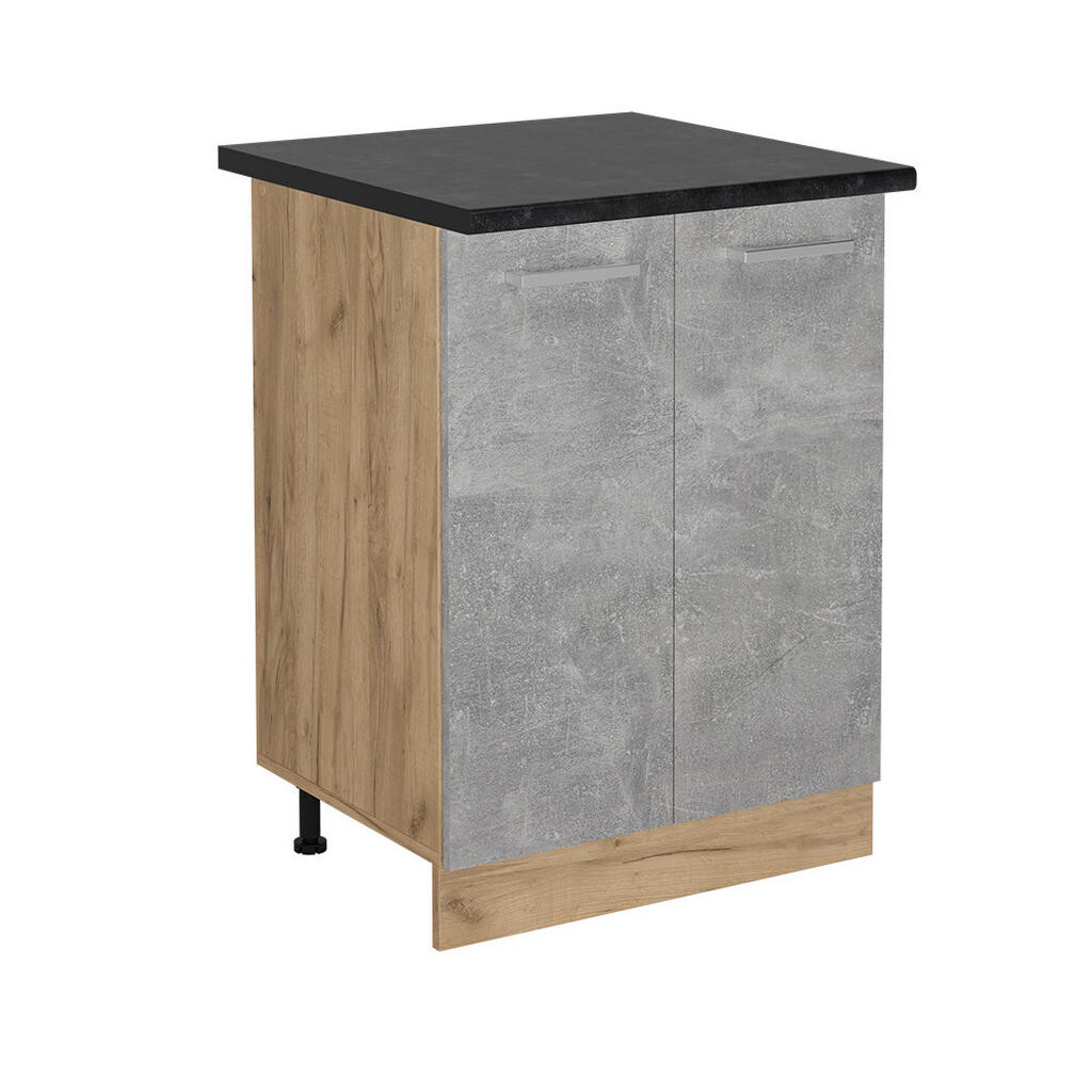 Vicco SPODNÍ SKŘÍŇKA KUCHYŇSKÉ LINKY R-Line Beton 60 cm , PD Antracit
