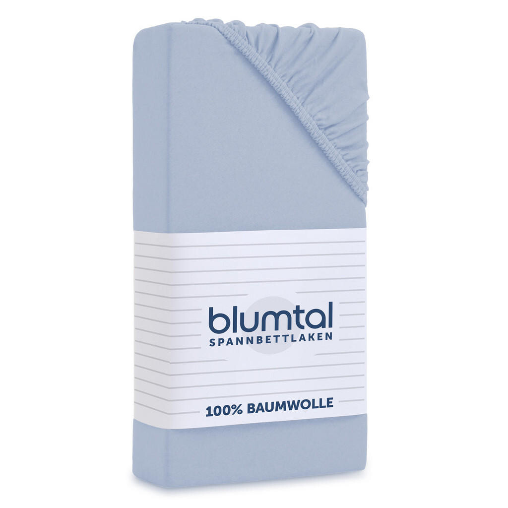 Blumtal NAPÍNACÍ PROSTĚRADLO 160/200 cm, světle modrá