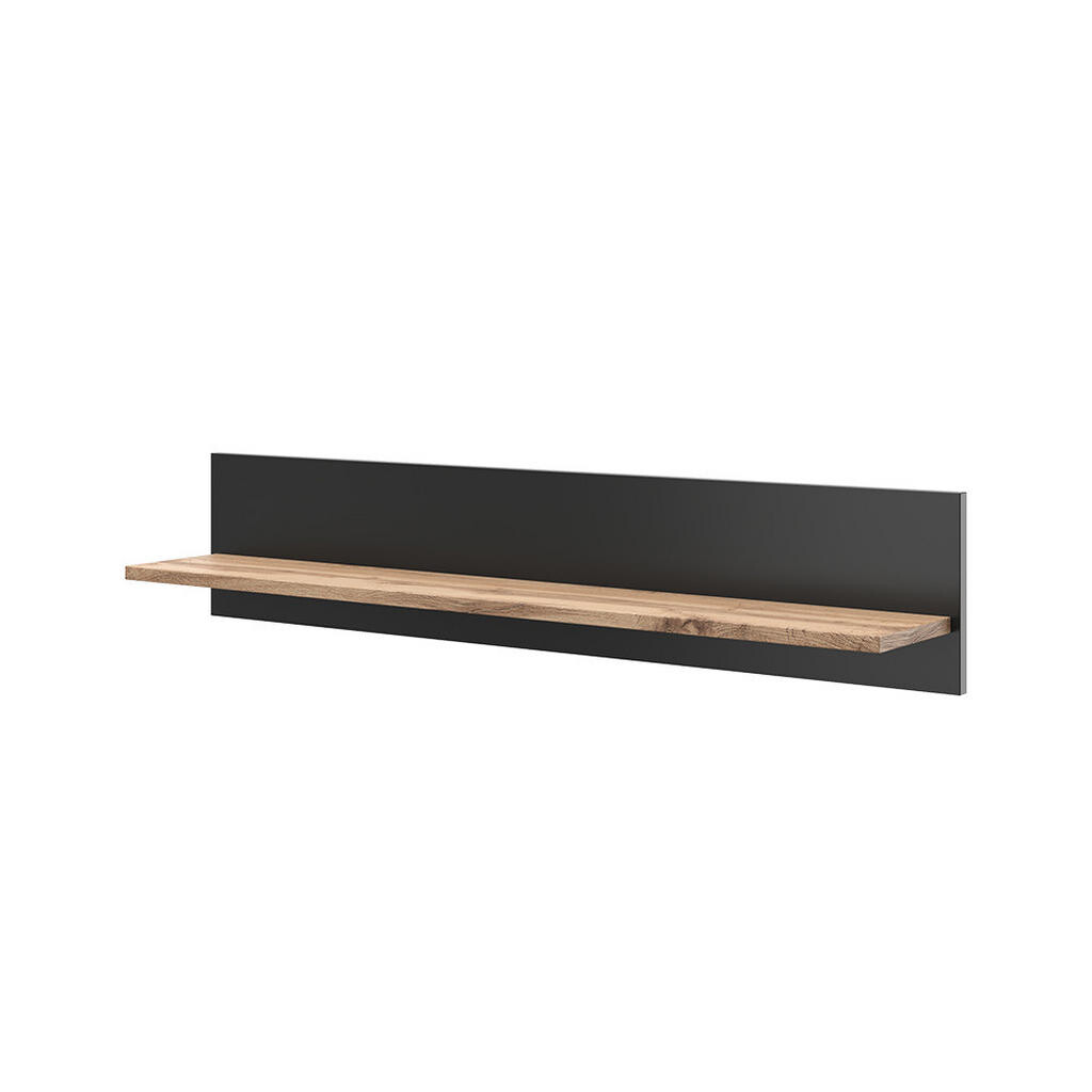 Vicco NÁSTĚNNÁ POLICE Amber Dub Wotan 100 x 20 cm nástěnný držák